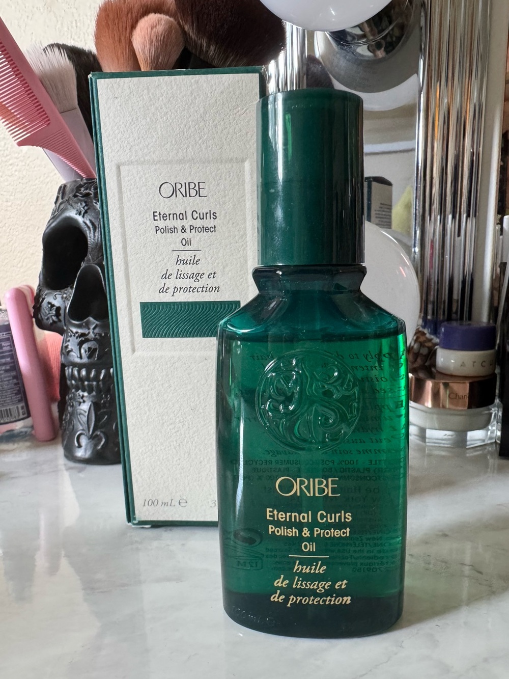 Oribe Eternal Curls Polish & Protect Oil 3.4 oz Full Size Curly Hair